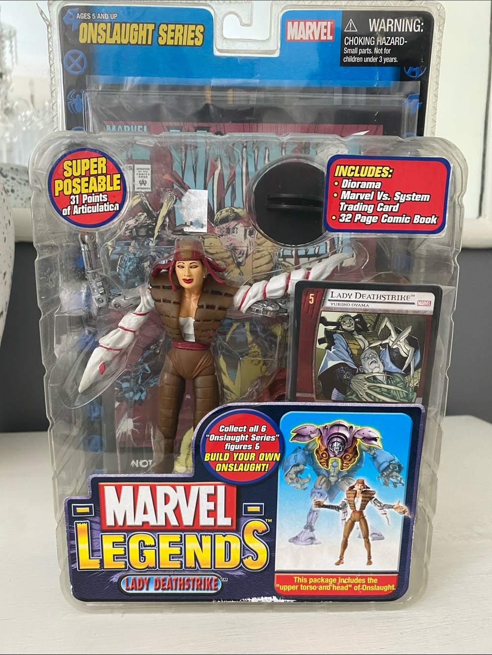Marvel Legends Onslaught Series Lady Deathstrike Action Figure
